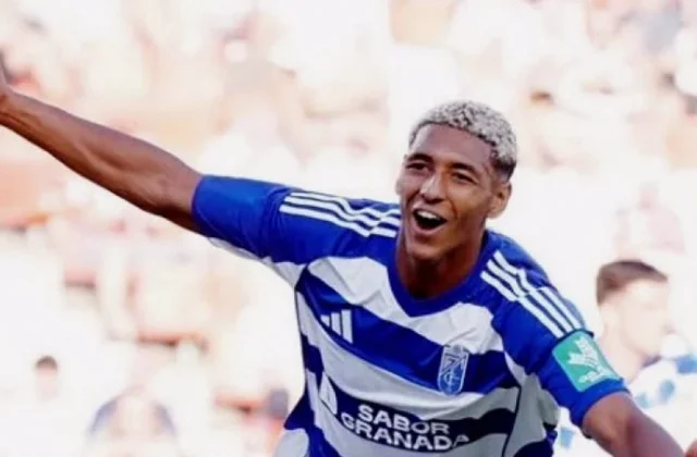 Milan Scout Granada’s Owen Emeka During Albacete Draw