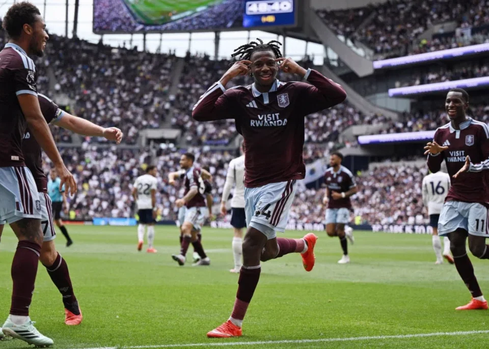 Aston Villa beat Tottenham 3-2 as Emery earns first league win