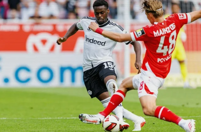 Noel Aseko Shines on First Eintracht Frankfurt Start at Mainz