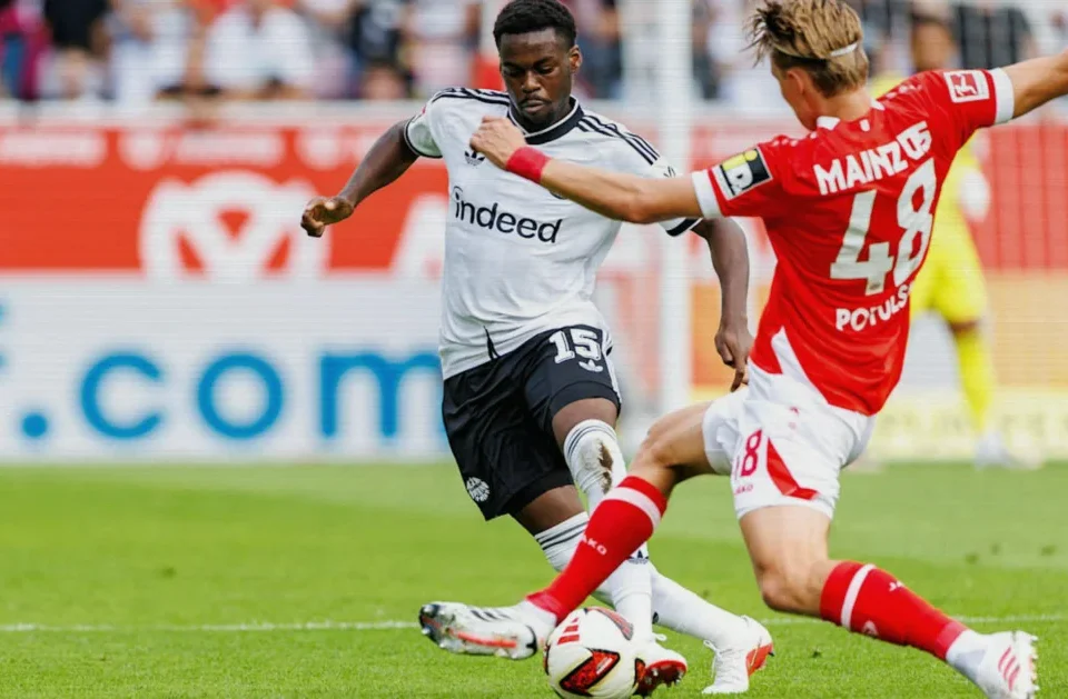 Noel Aseko Shines on First Eintracht Frankfurt Start at Mainz