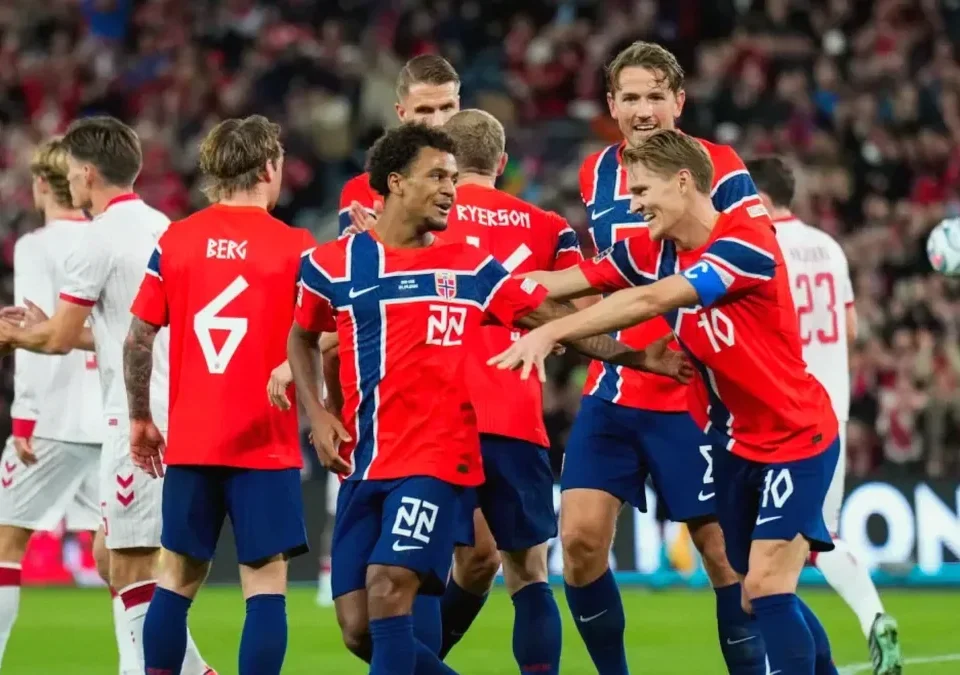 Haaland’s Double Lifts Norway to 3-2 Nations League Win Over Denmark