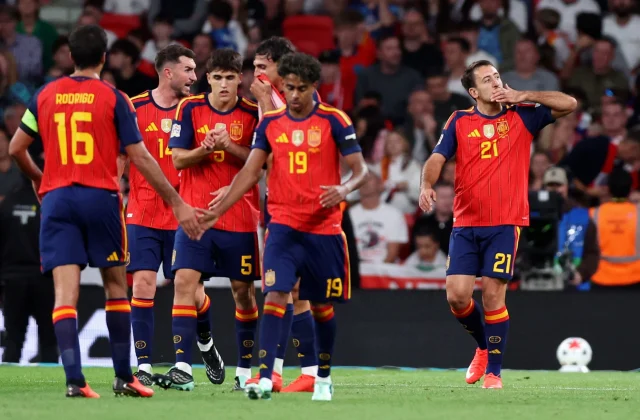 Spain Set 39-Match Unbeaten Record After Thrilling England Win