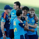 Spain Draws 2,000 Fans for Open Training Ahead of Wembley Trip