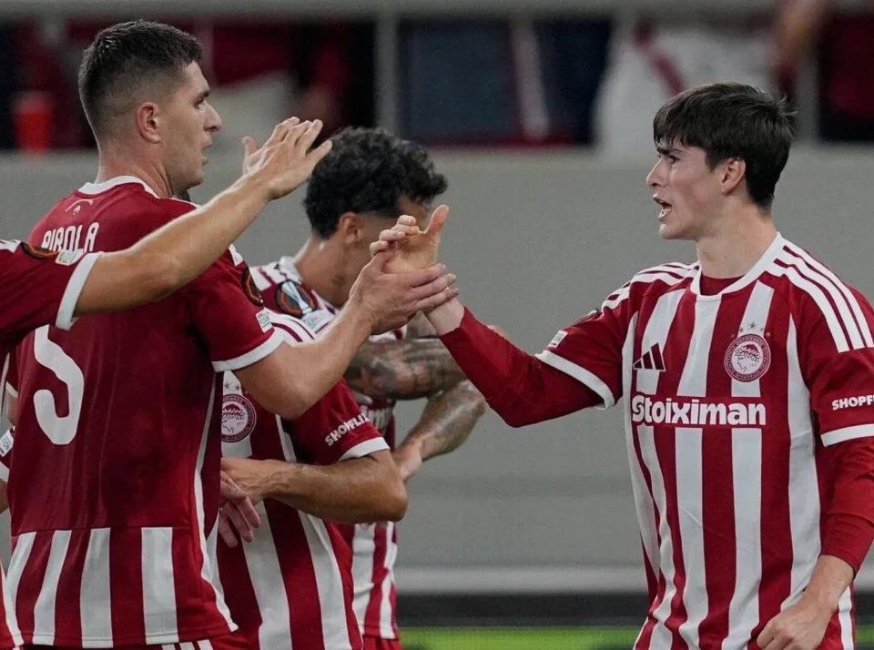 Armando González Scores as Olympiacos Beat Jagiellonia in Europa League
