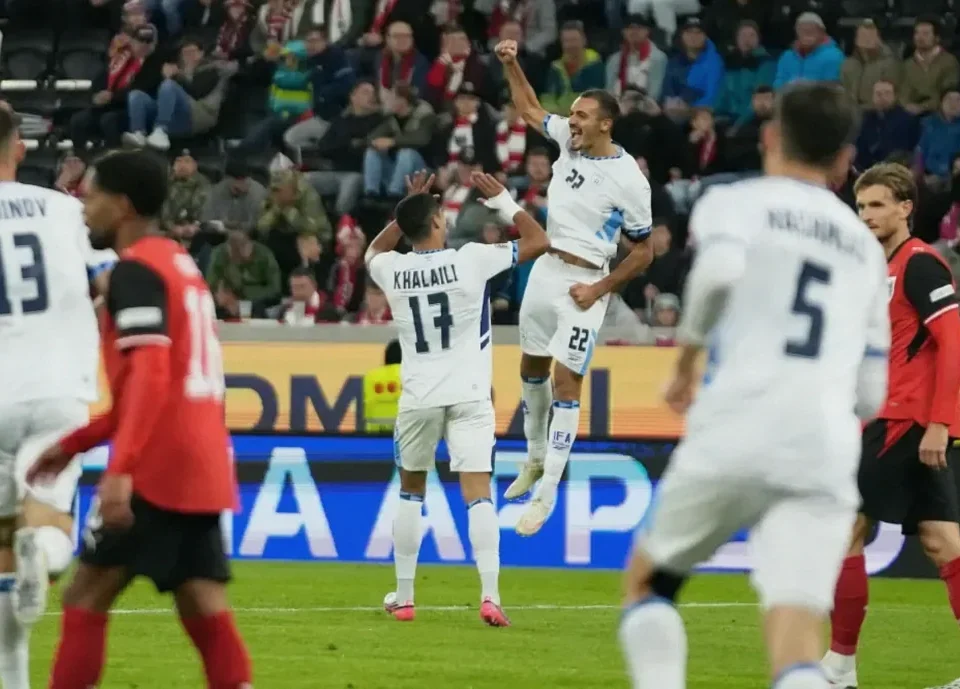 Abu Farchi Sent Off After Equaliser in Israel’s Defeat to Austria
