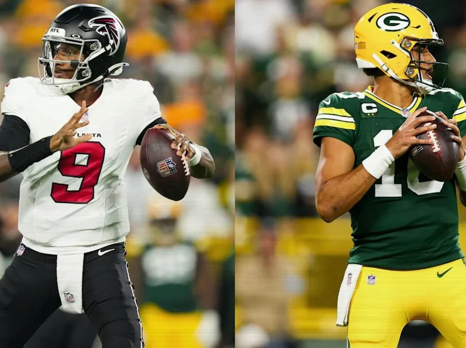 Falcons Roll Past Packers for First Win of the Season