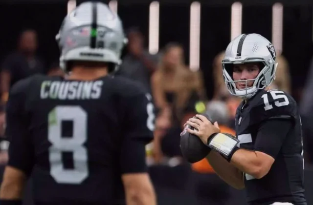 Fernando Mendoza Stays Locked In as Raiders Backup in Week 1 Win