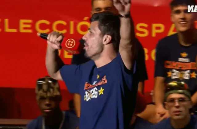 Spain Celebrate World Cup Triumph With Cibeles Square Homecoming