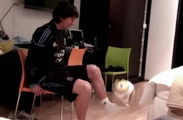 Messi’s Son Reacts to the Smell of His Father’s Match-Worn Inter Miami Shirt