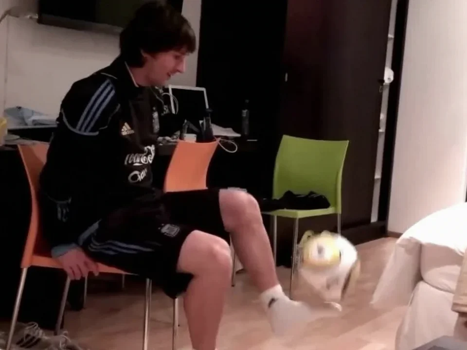 Messi’s Son Reacts to the Smell of His Father’s Match-Worn Inter Miami Shirt