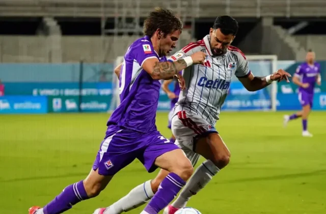 Fiorentina Beat Pisa to Set Up Coppa Italia Clash With Napoli