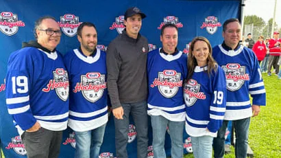 Marc-Andre Fleury Draws Huge Crowd at Saint-Boniface Hockeyville Celebration