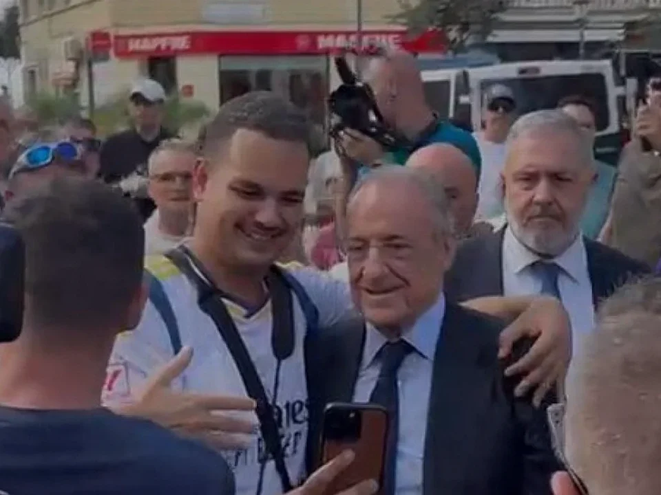 Florentino Pérez Visits Ceuta After Real Madrid Shirt Controversy