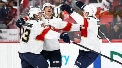Forsling’s Late OT Goal Lifts Panthers Past Hurricanes 1-0