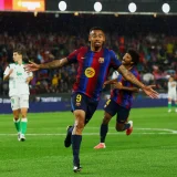 Gabriel Jesus Scores in Barcelona’s 7-2 LaLiga Rout of Racing Santander