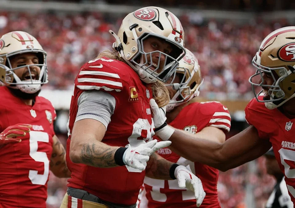 George Kittle Credits 49ers’ Core for Dominant 2-0 Start