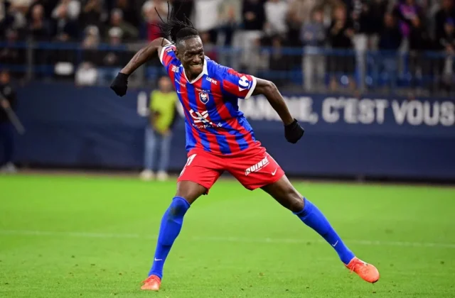 Gnanduillet’s Derby Double Sparks Caen Shorts Promotion