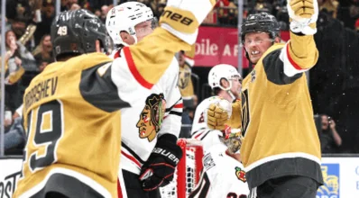 Eichel Leads Golden Knights Past Blackhawks in Ryan Craig’s Debut