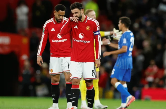 Brighton Beat Manchester United 3-2 to Knock Them Out of EFL Cup
