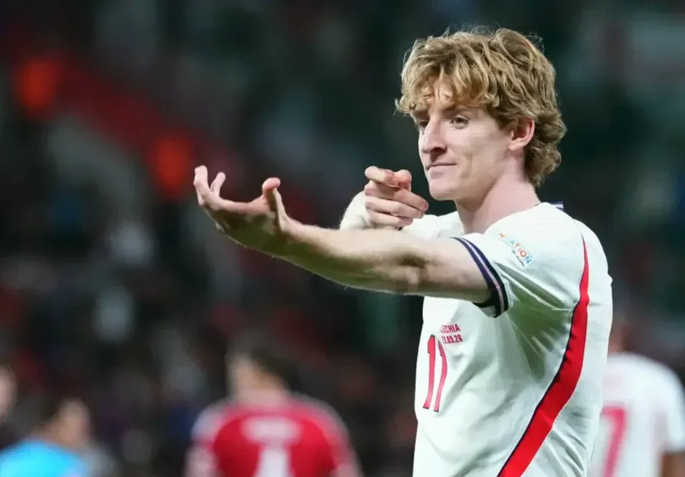 Anthony Gordon Scores Again as England Beat Czech Republic