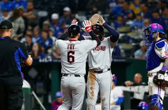 Guardians Rally for Five in Ninth to Beat Royals 12-9