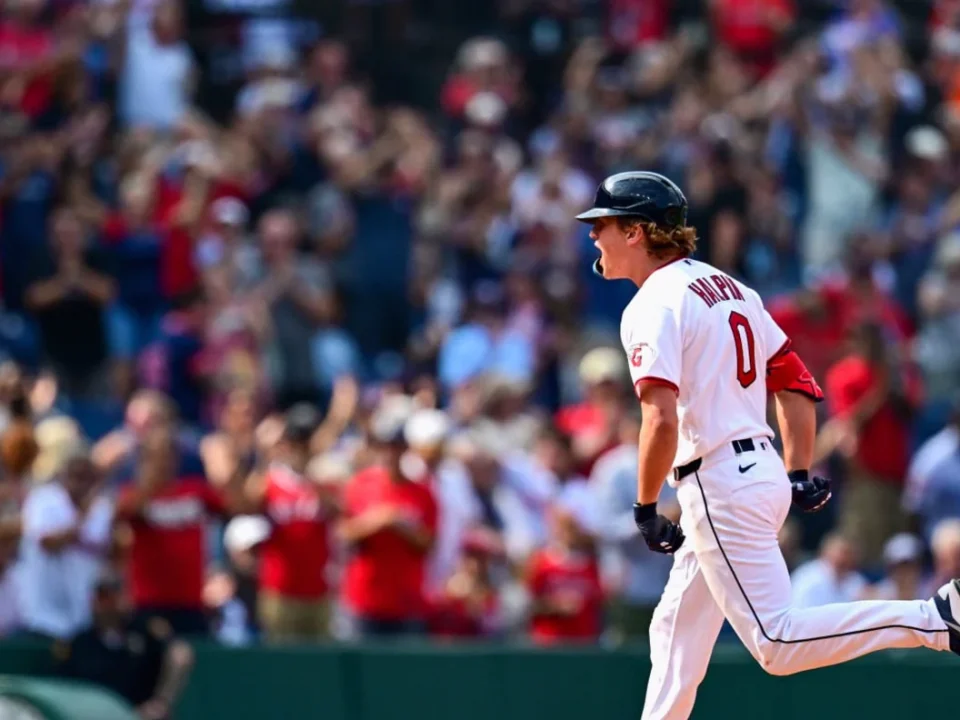 Petey Halpin’s Three-Run Blast Sends Guardians Back to AL Central Lead