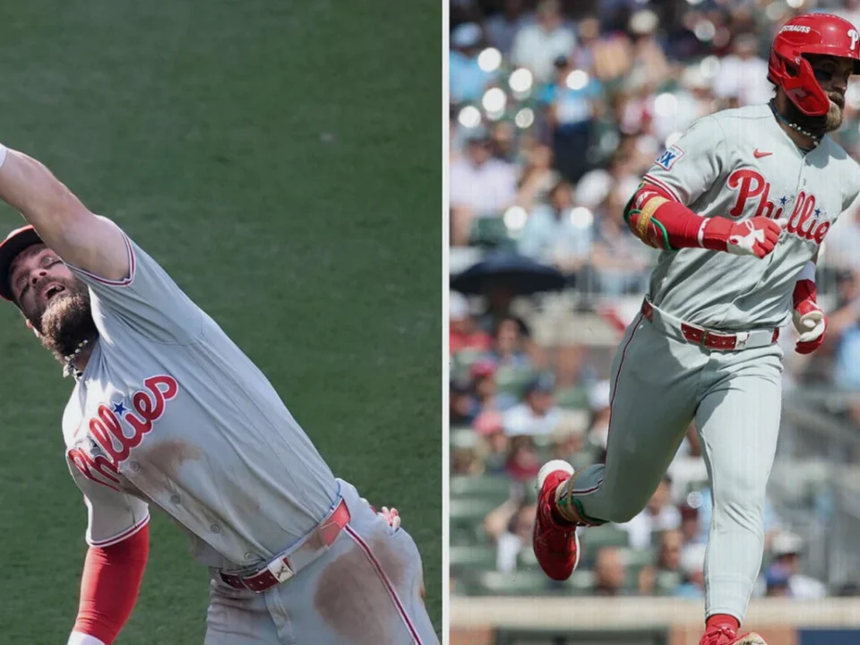 Bryce Harper Powers Phillies Past Braves to Extend Wild Card Series