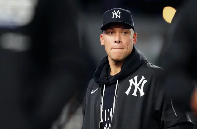 Aaron Judge Misses Yankees’ Game 1 Introductions for Calf Treatment