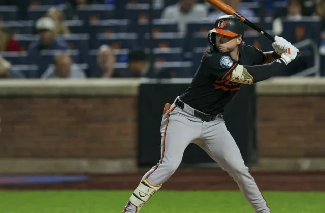 Orioles Put Jackson Holliday on 10-Day IL With Left Wrist Inflammation