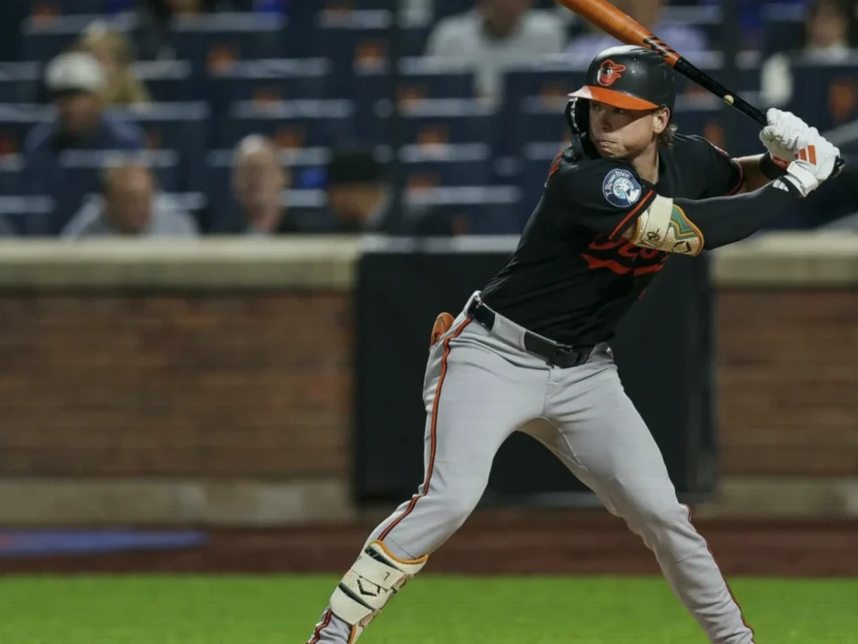 Orioles Put Jackson Holliday on 10-Day IL With Left Wrist Inflammation