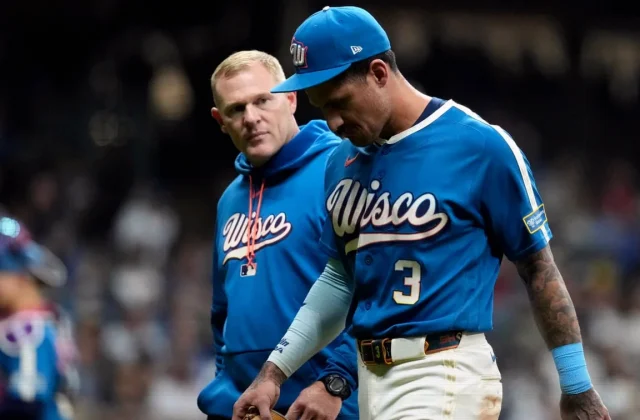 Brewers’ Joey Ortiz Undergoes MRI for Right Knee Injury