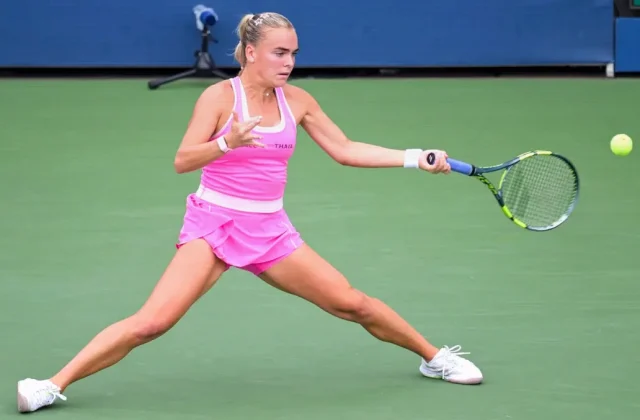 Cristina Bucsa Upsets 28th Seed Sara Bejlek in US Open Opener