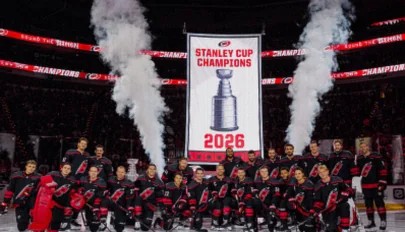 Carolina Hurricanes Unveil 2026 Stanley Cup Banner Before Panthers Opener