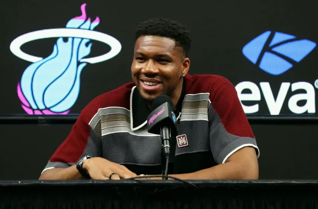 Giannis Antetokounmpo’s First Miami Heat Foe? Backyard Iguanas