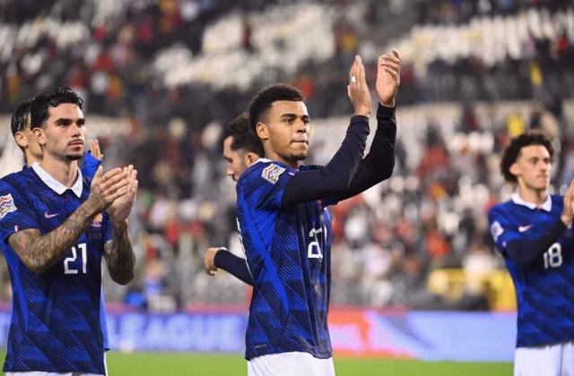 France Hit 20-Year Passing High in Belgium Win as Olise Scores