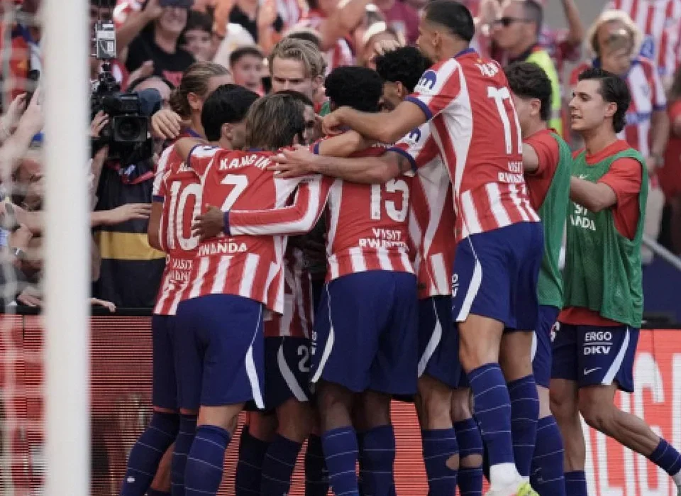 Atlético Madrid Beat Real Madrid 2-1 to Move Second in LaLiga