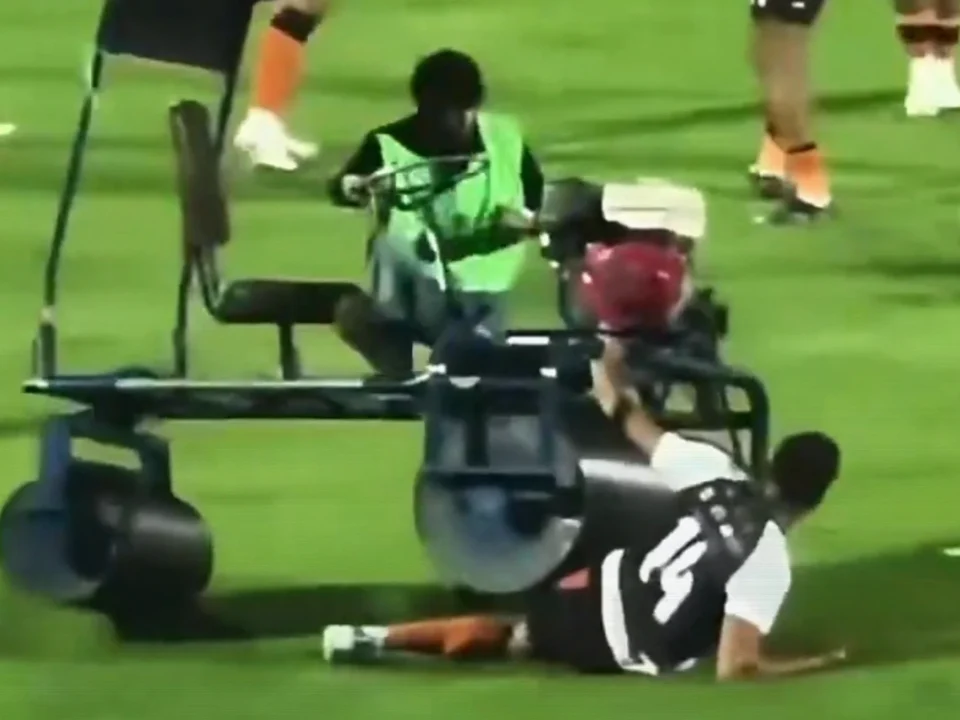 Andros Townsend Hit by Turf Cart in Bizarre Thailand Pre-Match Incident