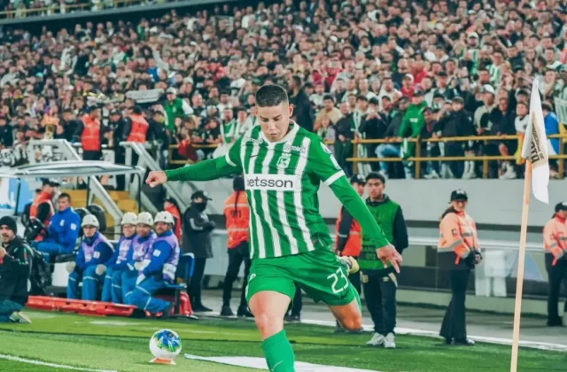 James Rodríguez Marks Atlético Nacional Debut with Assist in 3-2 Win