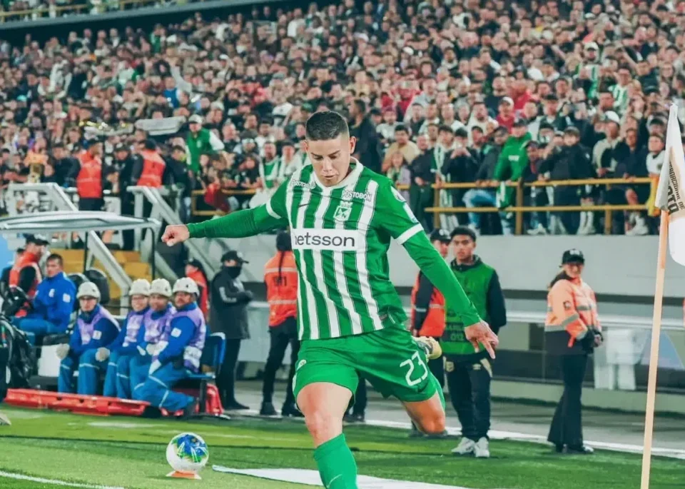 James Rodríguez Marks Atlético Nacional Debut with Assist in 3-2 Win