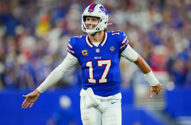 Allen’s 5 TDs Power Bills Past Lions in New Highmark Stadium Debut