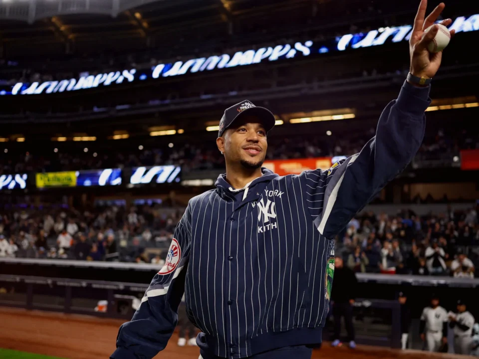 Knicks’ Josh Hart Honored With Bobblehead, First Pitch at Yankee Stadium