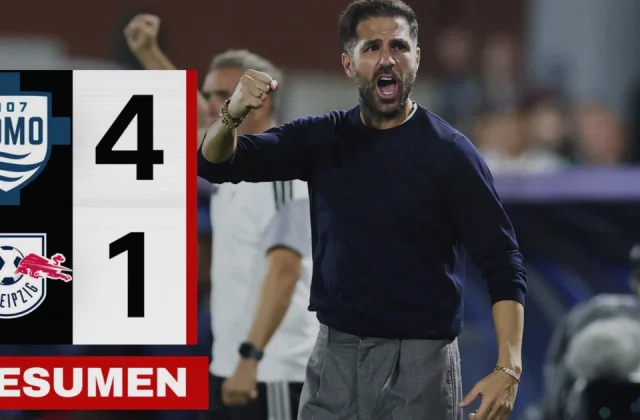 Como stun RB Leipzig 4-1 on memorable Champions League debut