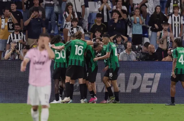 Adzic Stuns Juventus as Sassuolo Seal 3-2 Win in Stoppage Time