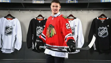 Roman Kantserov Eyes Blackhawks Debut in Season Opener Against Vegas