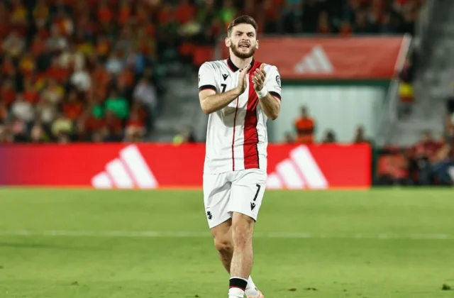 PSG’s Kvaratskhelia Misses Penalty as Georgia Draw Northern Ireland