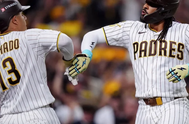 Tatis, Machado Homers Back King as Padres Blank Cubs in Wild Card Opener
