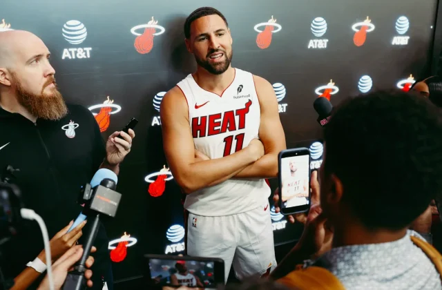 Klay Thompson Embraces Fresh Start With Giannis-Led Heat