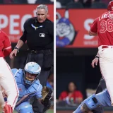 Rangers Beat Blue Jays 6-2 as Wyatt Langford Leaps Home Plate