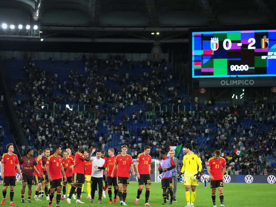 Belgium Beat Mancini’s Italy 2-0 in Nations League Opener