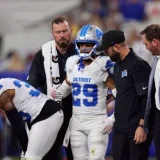 Avonte Maddox Exits Lions-Bills Game With Foot Injury
